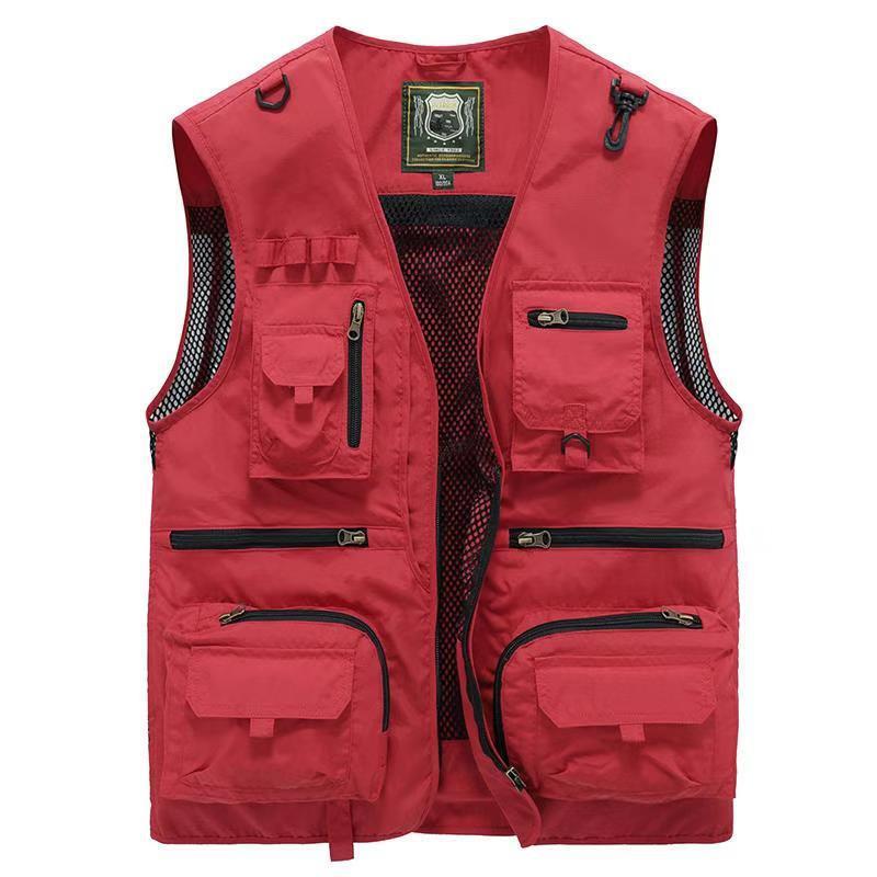 Tactical Vest for Men – Fishing, Camping & Outdoor Utility Vest (Black & More) | Tribe Feel Travel Clothes