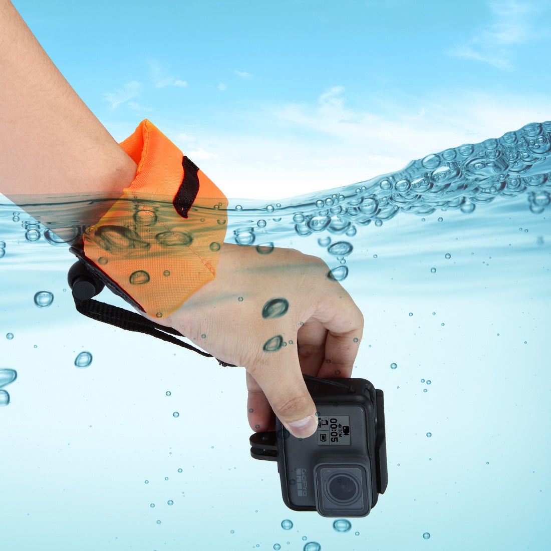 Floating Wristband Lanyard for GoPro & DJI Action – Snorkelling & Diving Essential | Tribe Feel  Travel Gadgets