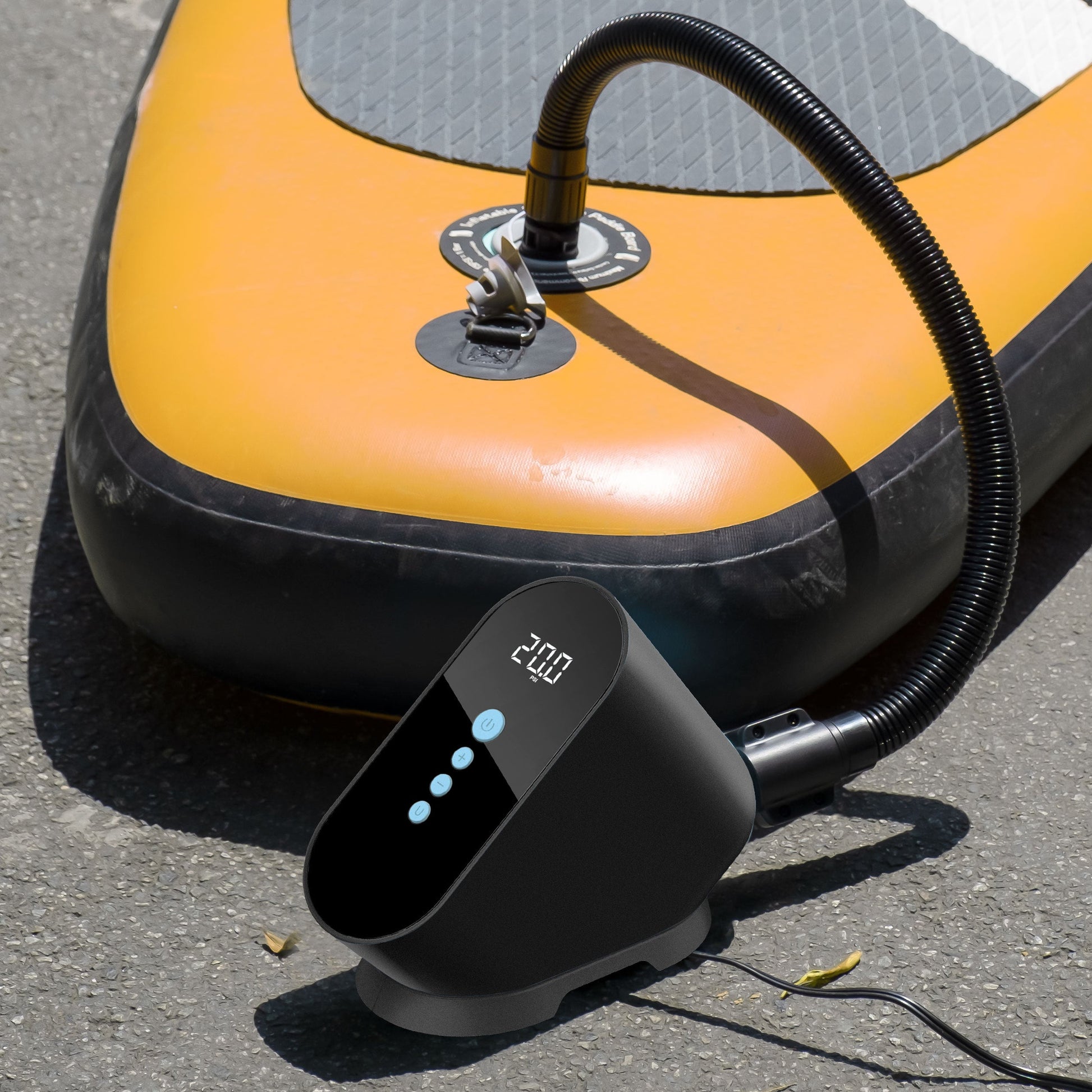 Electric Air Pump for SUP Paddleboards & Inflatables – 12V Car Charger  Travel Gadgets