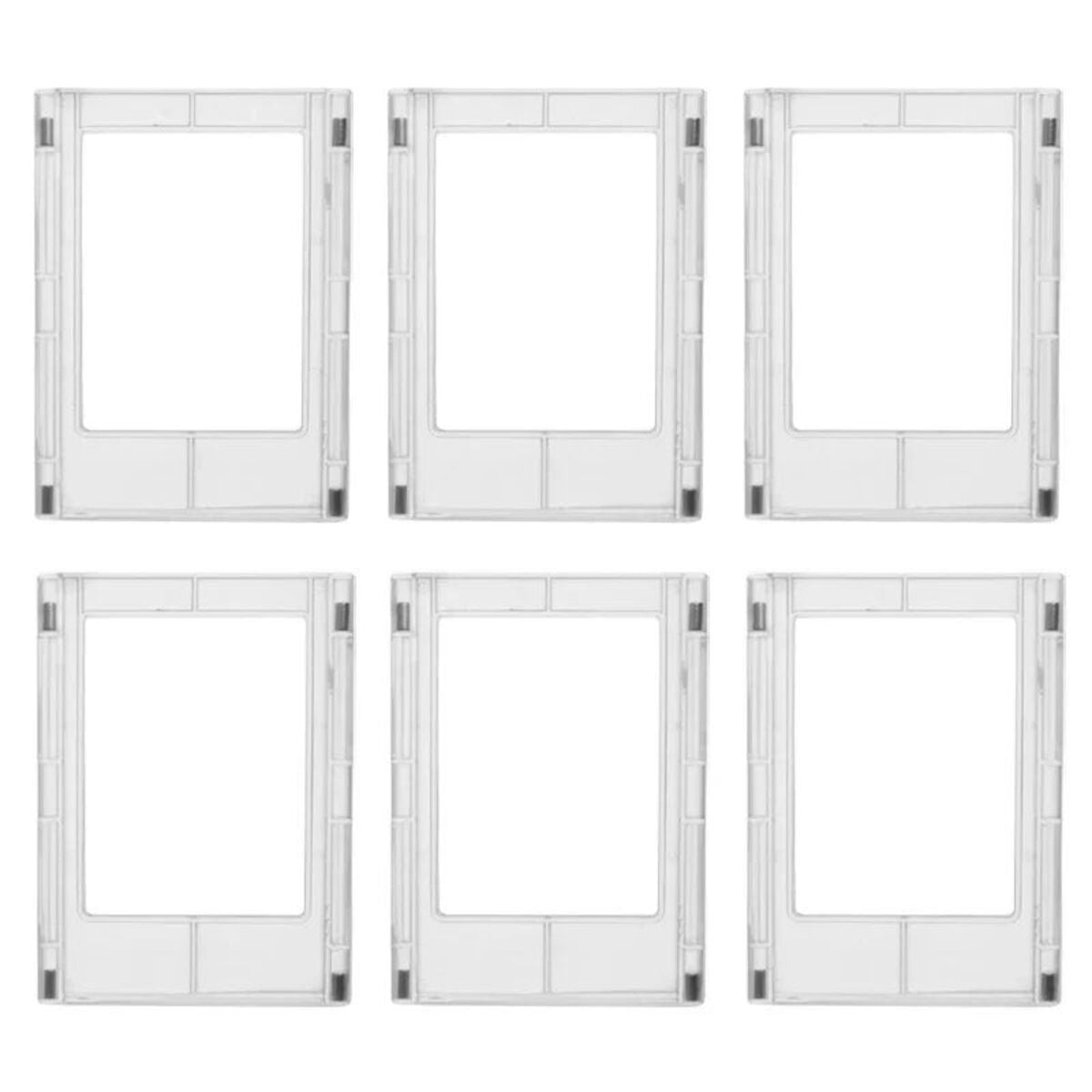 Set of 6 Magnetic Picture Frames – Creative & Colourful Photo Display | Tribe Feel  Travel Gadgets