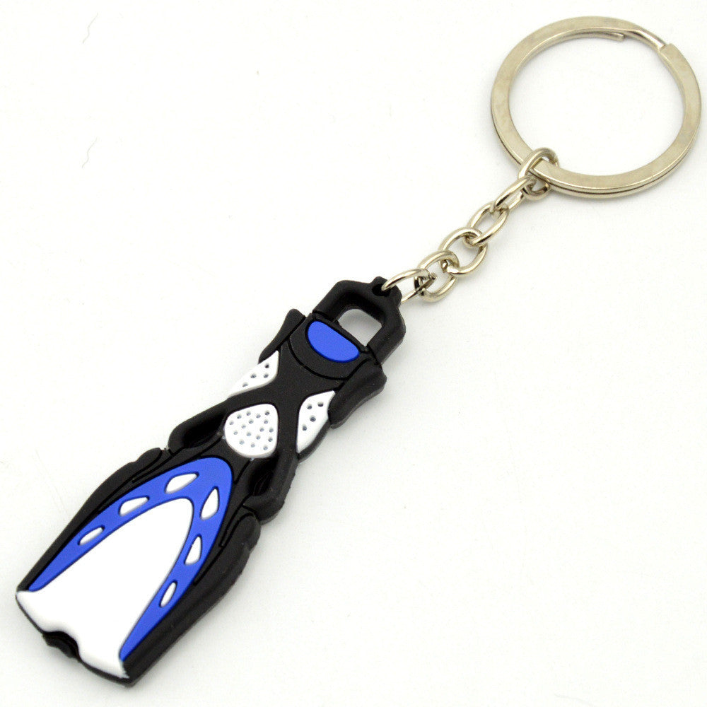 Fin Shape Keychain – Scuba Diving Gift for Divers & Ocean Lovers | Tribe Feel  Travel Gadgets