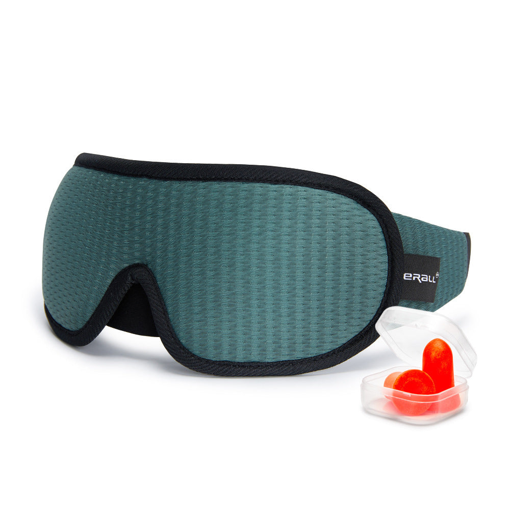 3D Eye Mask Breathable Shading Eye Shield with Universal Earplugs - Tribe Feel
