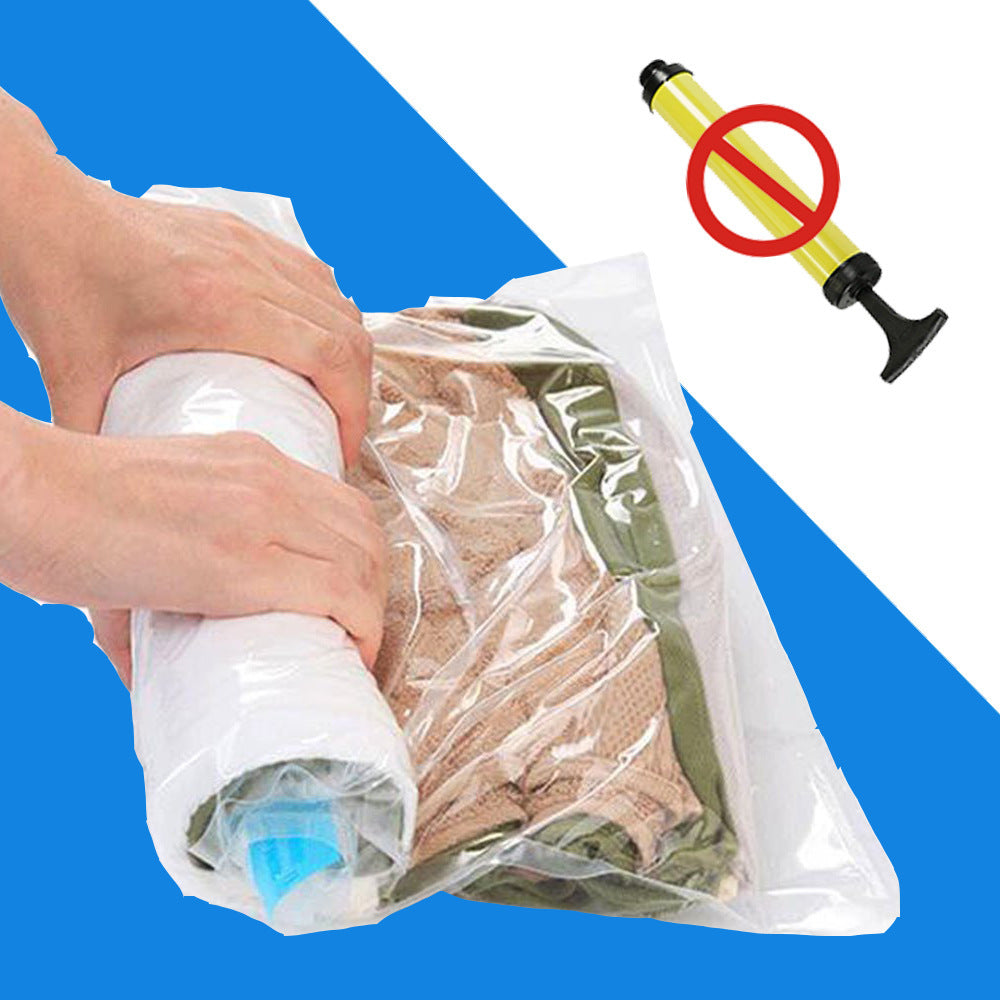 Compression Vacuum Storage Bags for Travel – Space-Saving Packing Organiser | Tribe Feel Travel Organisers