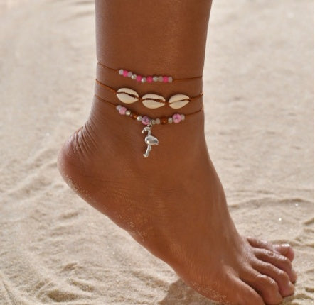 Beach Anklets for Travelers – Boho & Travel-Inspired Jewellery – Travel Accessories Travel Gifts - Tribe Feel