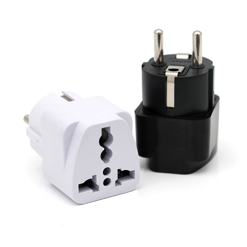 Compact EU Travel Adapter – Universal Plug for Europe, Asia, & Beyond | Tribe Feel Travel Essentials