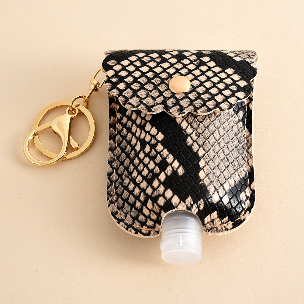 Leopard Print Keychain Hand Sanitiser – Stylish Travel Essential & Gift | Tribe Feel Travel Essentials