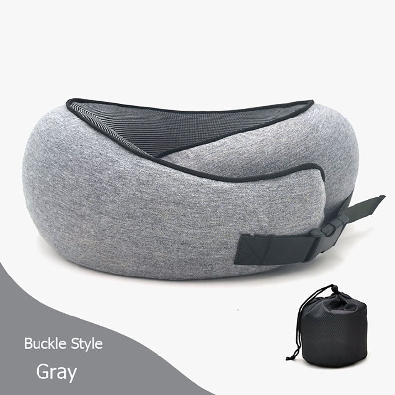 Travel Neck Pillow - Durable U-Shaped Travel Memory Cotton Cushion - Tribe Feel