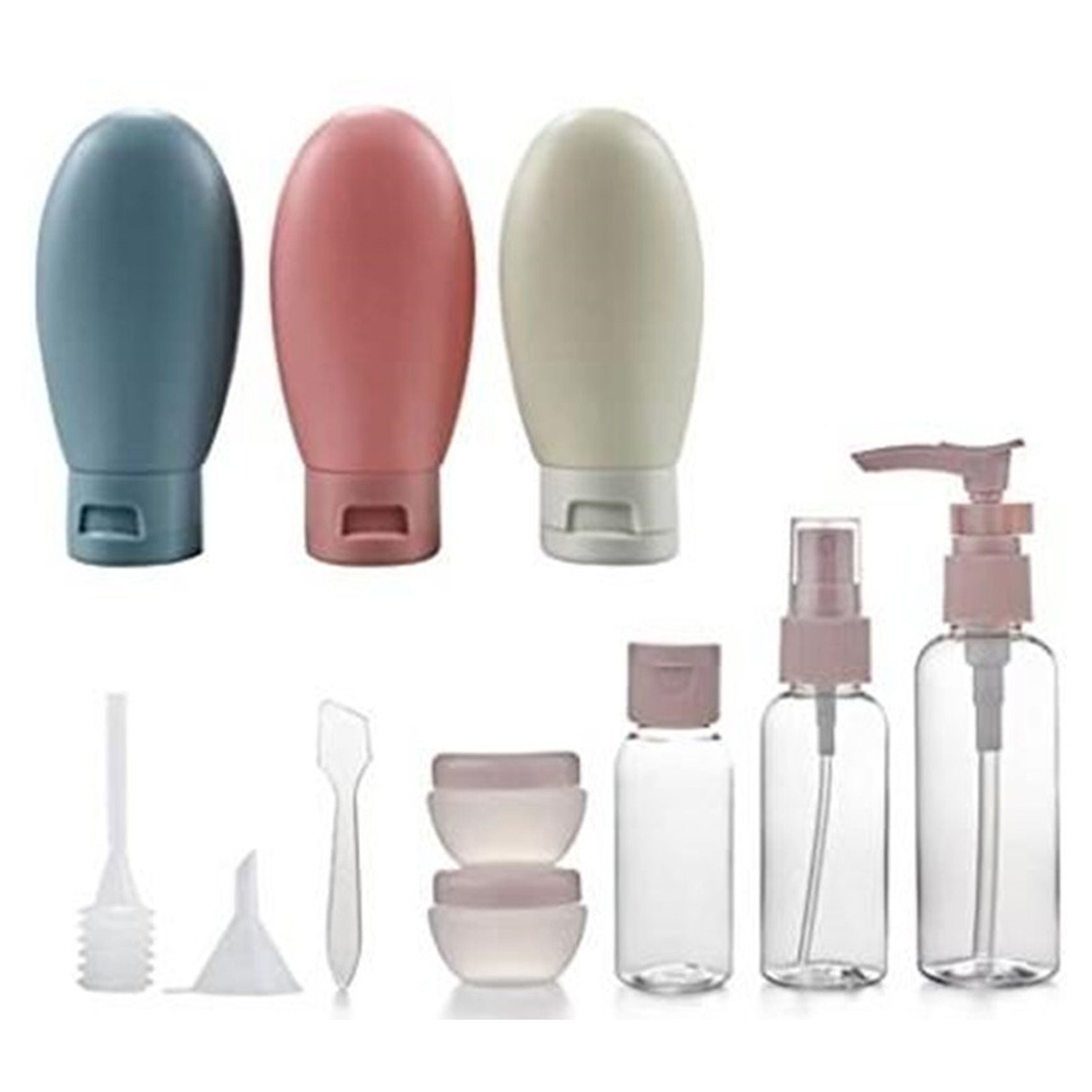 Travel Bottles Set – Portable, Reusable Toiletries Containers – Travel Accessories - Tribe Feel