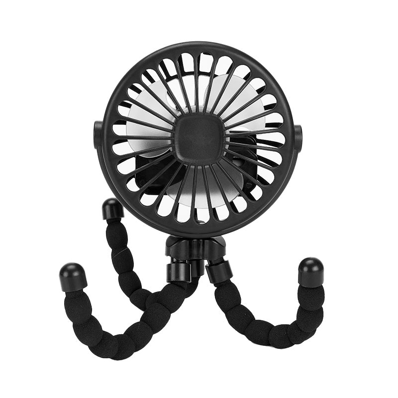 Portable Mini Travel Fan with USB Charging and Octopus stand – Travel Accessories - Tribe Feel