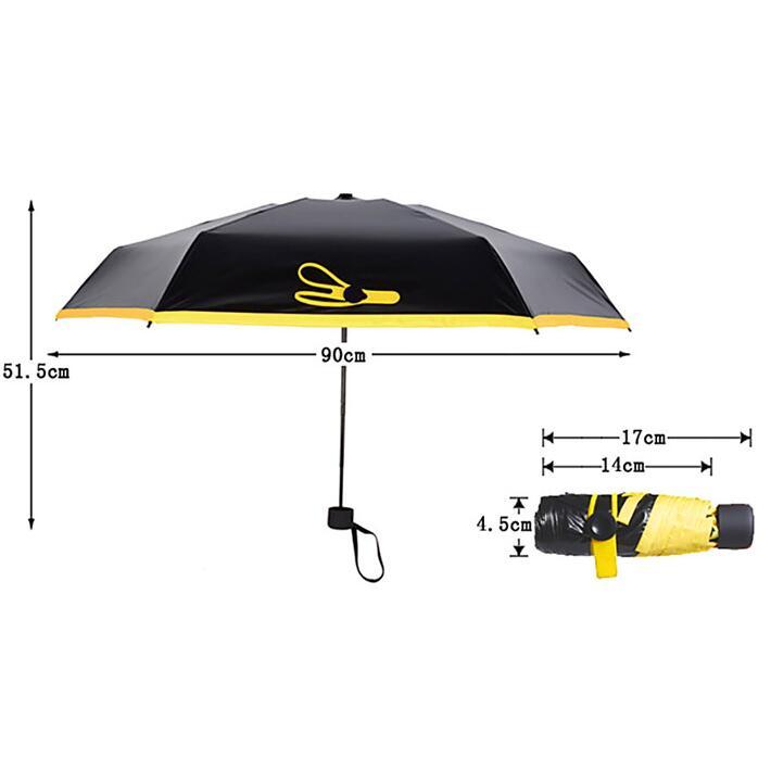 Mini Umbrella – Compact, Lightweight, and Travel-Friendly Rain Protection Travel Umbrella Folding Umbrella – Travel Accessories - Tribe Feel