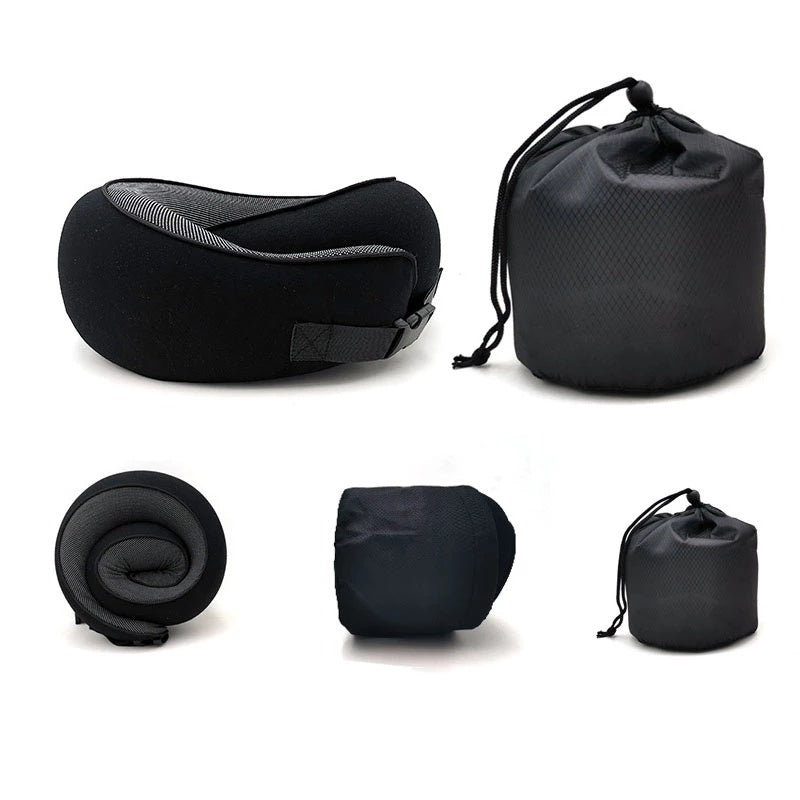 Travel Neck Pillow - Durable U-Shaped Travel Memory Cotton Cushion - Tribe Feel