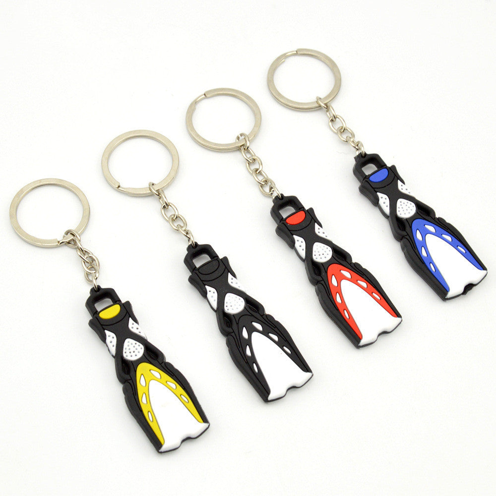 Fin Shape Keychain – Scuba Diving Gift for Divers & Ocean Lovers | Tribe Feel  Travel Gadgets