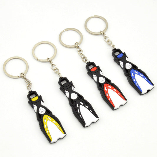Fin Shape Keychain – Scuba Diving Gift for Divers & Ocean Lovers | Tribe Feel  Travel Gadgets