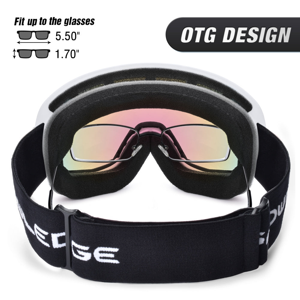 Anti-Fog Ski Goggles – OTG & UV Protection for Ski Trips | Tribe Feel Travel Gadgets