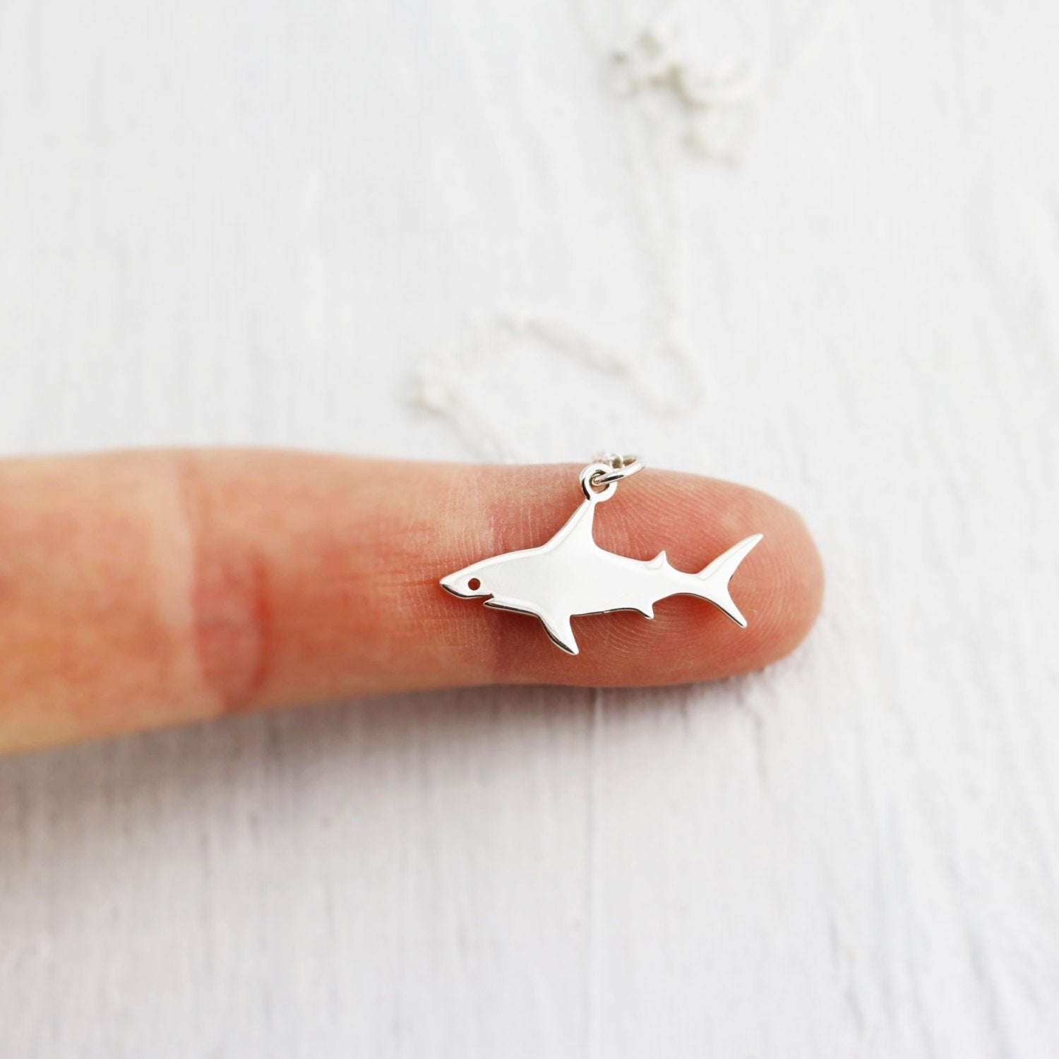 Shark Pendant Necklace – Symbolic Travel Gift for Ocean Lovers | Tribe Feel  Travel Jewellery