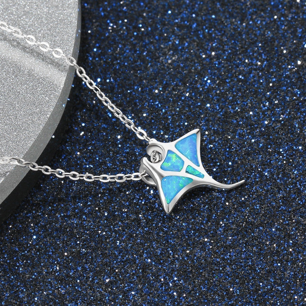 Stingray Necklace – Ocean-Inspired Jewellery for Sea Lovers | Tribe Feel Travel Jewellery