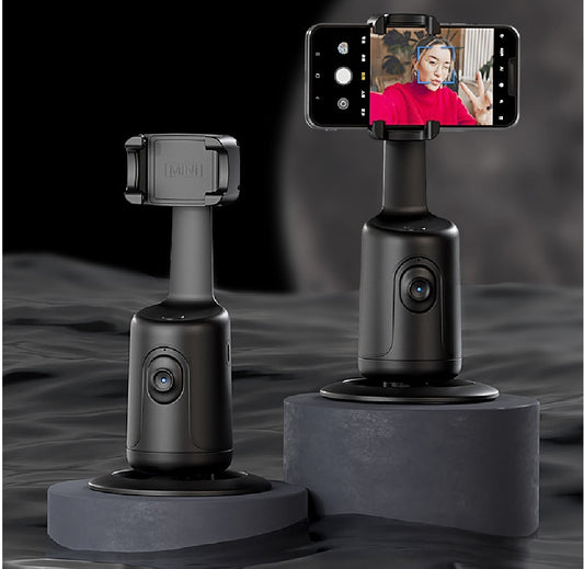 Auto Face Tracking 360° Rotation Gimbal Phone Holder – Your Ultimate Vlog & Livestream Companion - High-quality product available now. Perfect for your needs! – Travel Accessories Travel Organisers Travel Gear Travel Gifts Travel Essentials