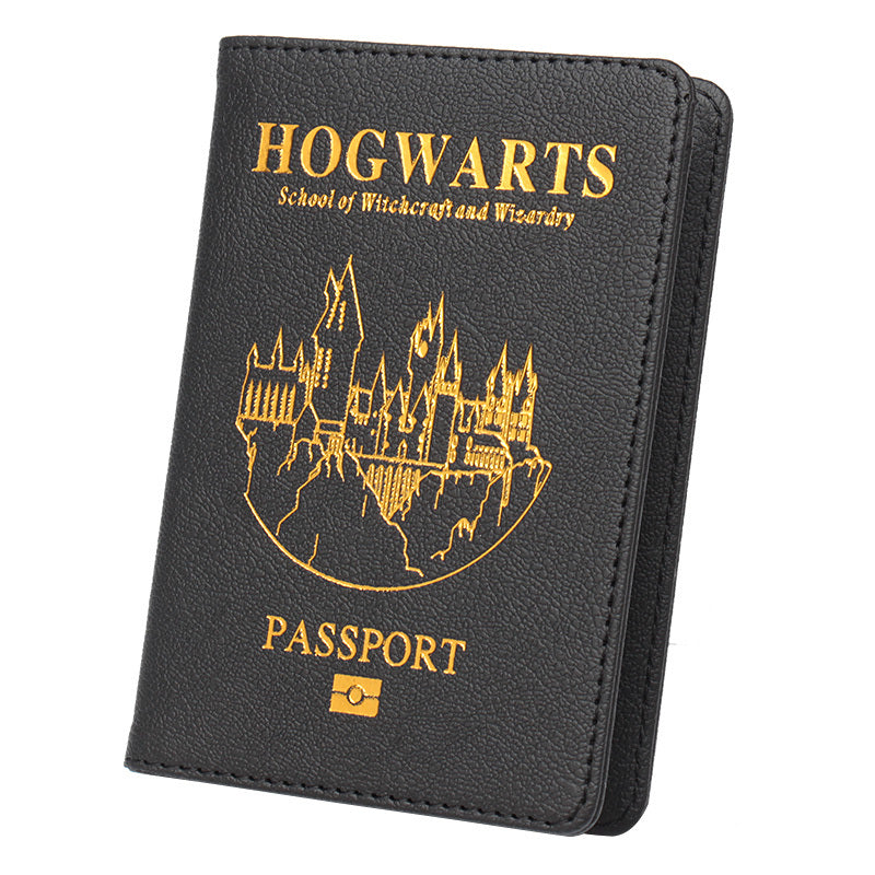 Harry Potter Inspired Passport Holder – Unique Gift for Travel Lovers and Harry Potter Lovers -  Travel Gifts