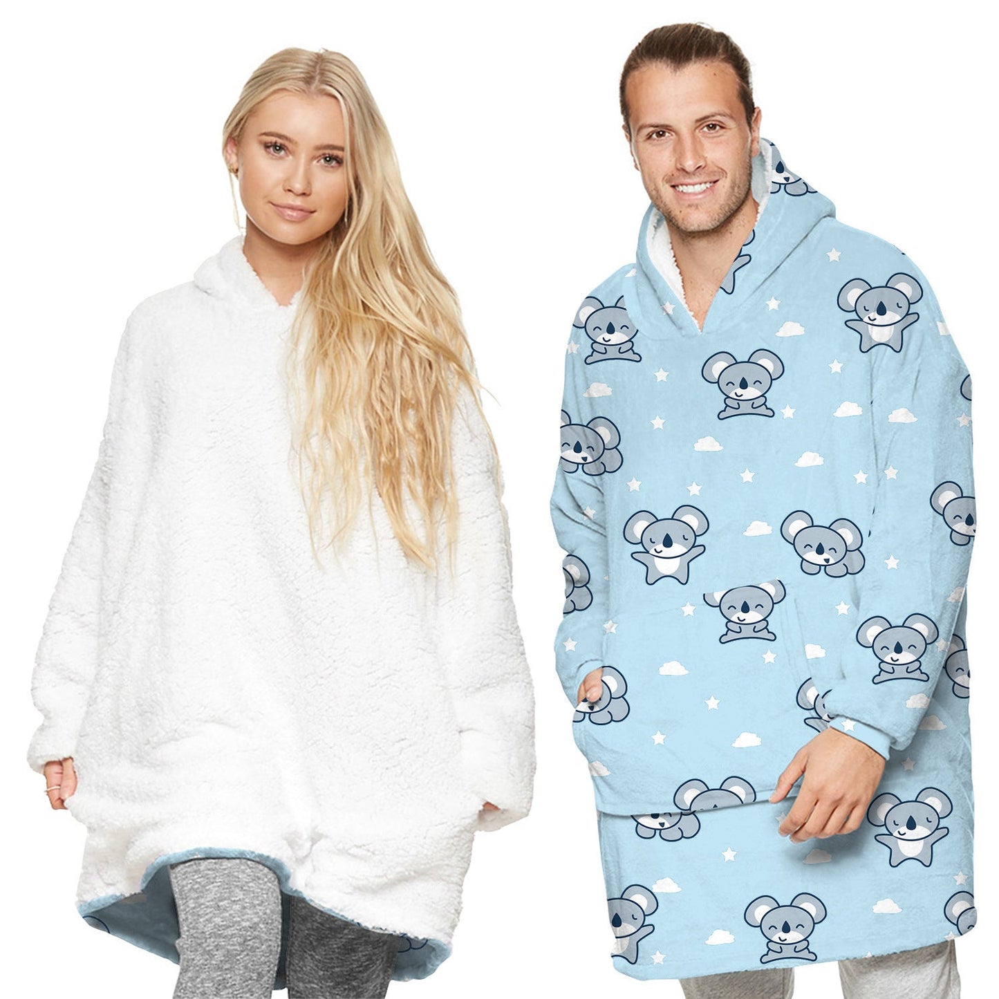 Camping Wearable Blanket Poncho – Cozy Outdoor Blanket with Sleeves | Tribe Feel Travel Clothing