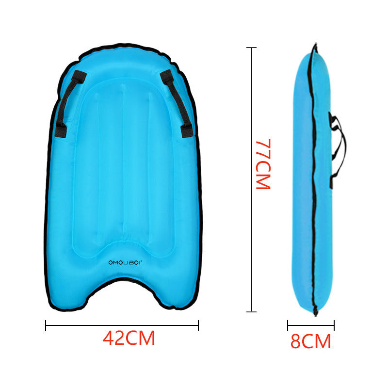 Inflatable Bodyboard – Portable Wave Rider Beach & Holiday Fun | Tribe Feel Travel Gadgets