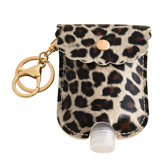 Leopard Print Keychain Hand Sanitiser – Stylish Travel Essential & Gift | Tribe Feel  Travel Essentials