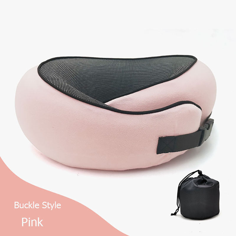 Travel Neck Pillow - Durable U-Shaped Travel Memory Cotton Cushion - Tribe Feel