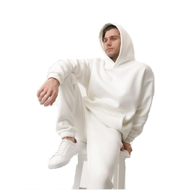 2-Piece Men’s Travel Hoodie & Sweatpants Set – Comfy Airport Outfit | Tribe Feel Travel Clothing
