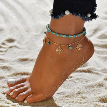 Beach Anklets for Travelers – Boho & Travel-Inspired Jewellery – Travel Accessories Travel Gifts - Tribe Feel