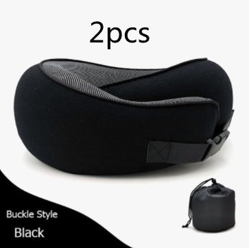Travel Neck Pillow - Durable U-Shaped Travel Memory Cotton Cushion - Tribe Feel