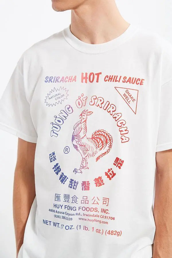 Sriracha Travel T-Shirt – Thailand Inspired Gift for Spice Lovers | Tribe Feel  Travel Clothes