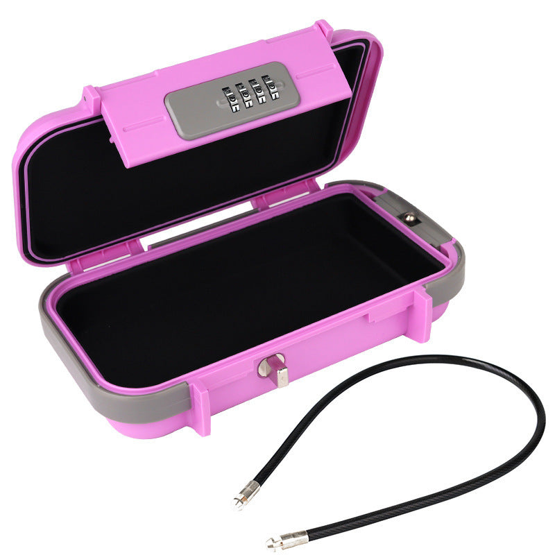 Mini Travel Safe with Combination Lock – Portable Storage Box for Travel Security | Tribe Feel Travel Gadgets