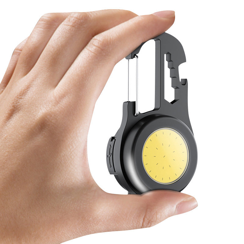 Multifunctional Keychain with Light, Screwdriver & Bottle Opener – Rechargeable | Tribe Feel  Travel Gadgets