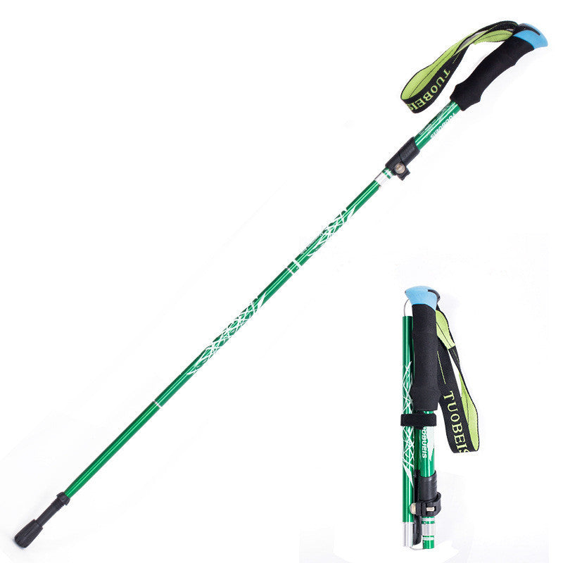 Adjustable Lightweight Walking Poles – Telescopic Trekking Poles for Hiking & Outdoor Adventures -  Outdoor and adventure