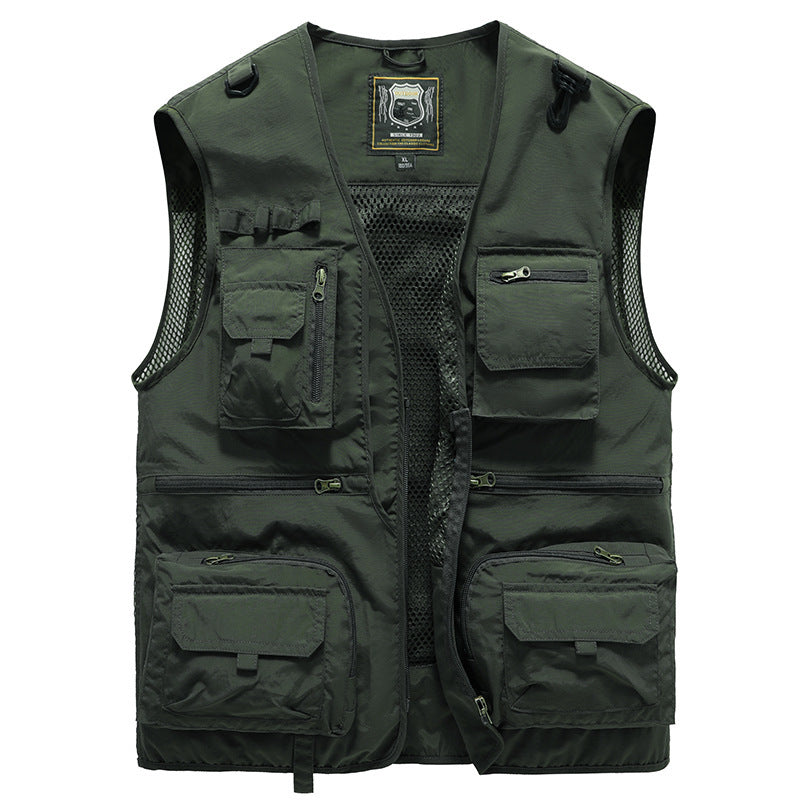 Tactical Vest for Men – Fishing, Camping & Outdoor Utility Vest (Black & More) | Tribe Feel  Travel Clothes