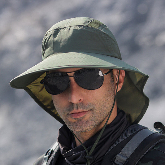 Outdoor Mountaineering Face Cover Sun-proof Hat UV - Tribe Feel – Travel Accessories Travel Organisers Travel Gear Travel Gifts Travel Essentials