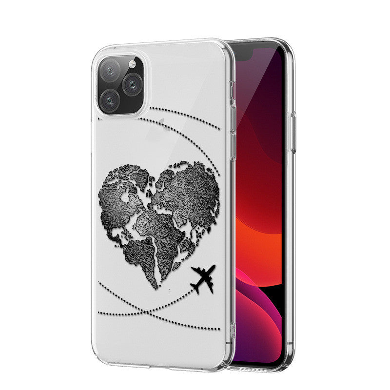 Airplane & Map iPhone Cases – Travel Design Covers for iPhone 13 Models | Tribe Feel Travel Gadgets