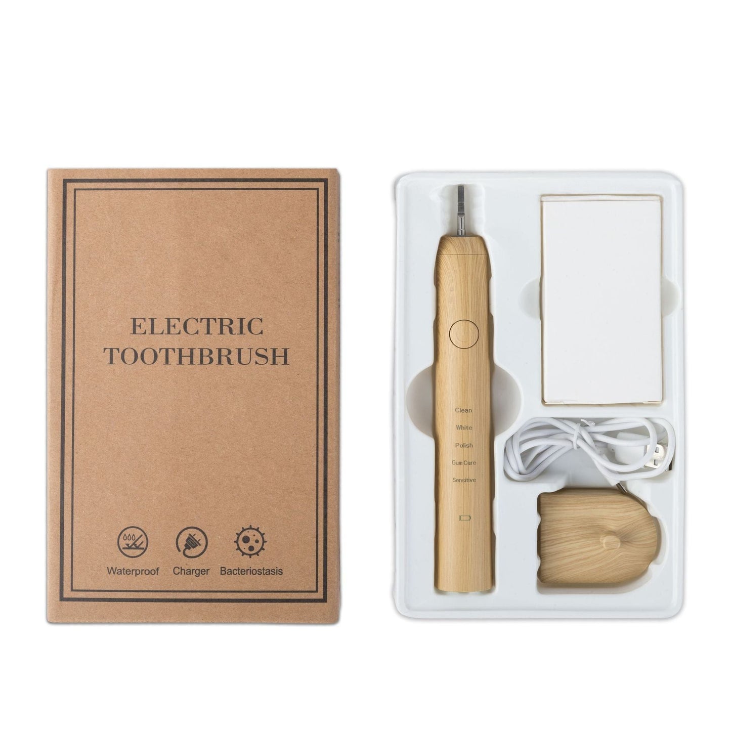 Bamboo Magnetic Levitation Environmentally Friendly Soft Bristled Electric Toothbrush Clothing and accessories