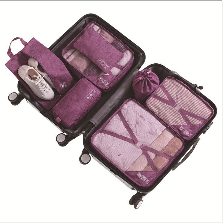 7 Pieces Travel Packing Cubes | Lightweight & Durable Packing Organisers for Traveling