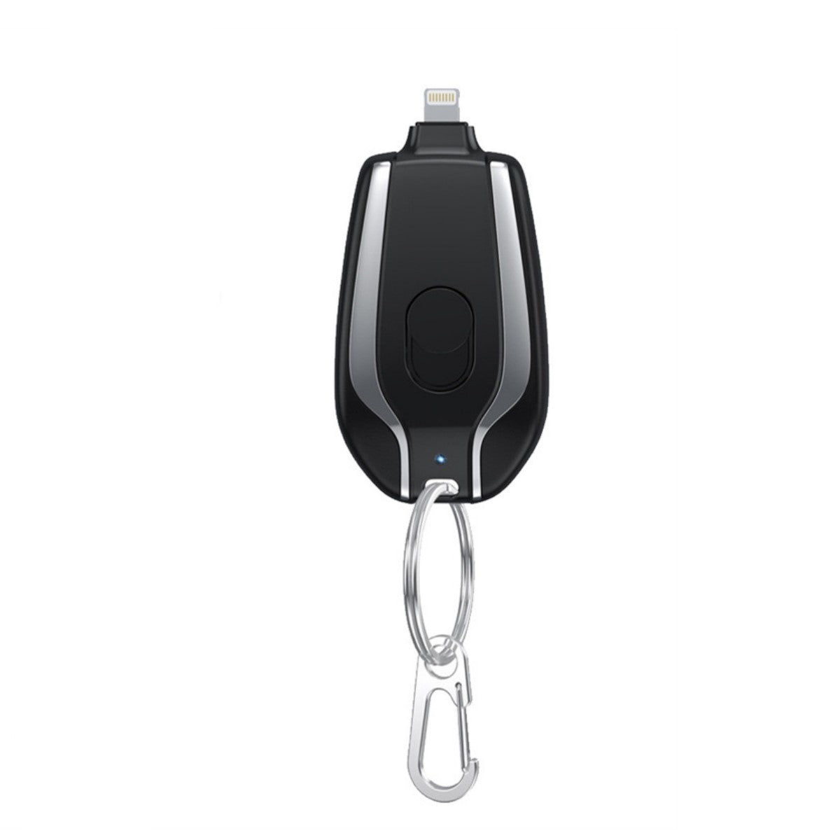 Mini Portable Emergency Charger – Keychain Power Bank with Carabiner | Tribe Feel Travel Gadgets