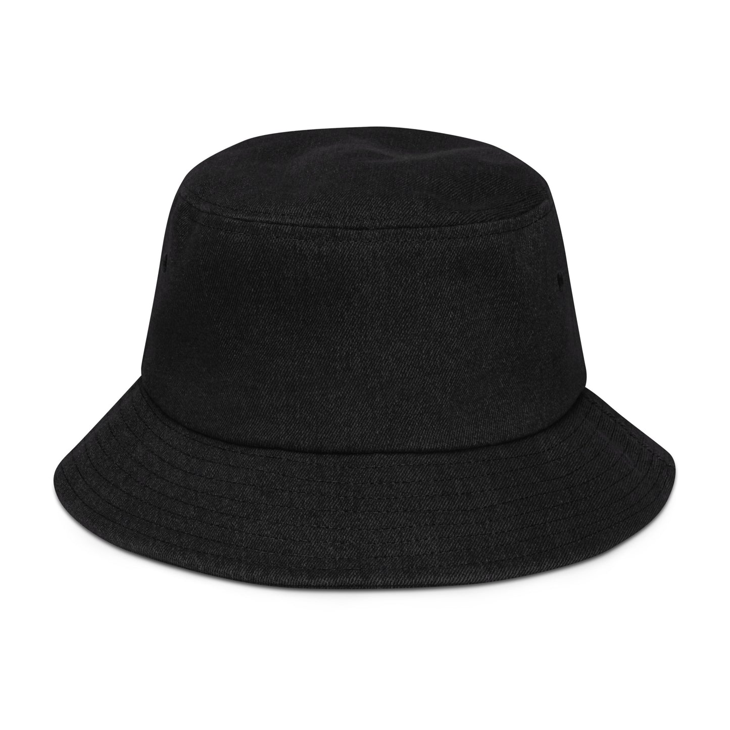 On A Gap Year Embroidered Denim Bucket Hat -  Travel Clothing