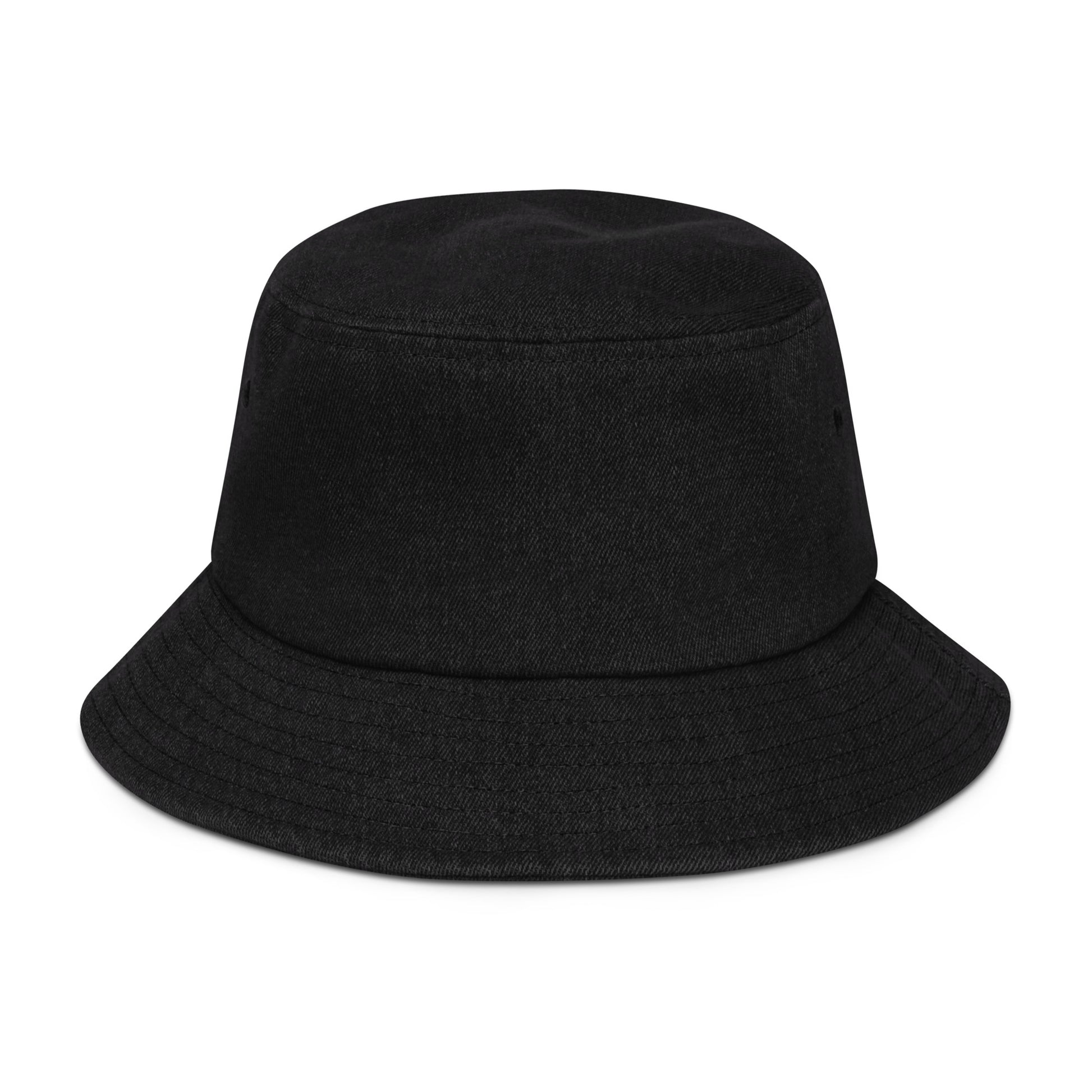 On A Gap Year Embroidered Denim Bucket Hat -  Travel Clothing
