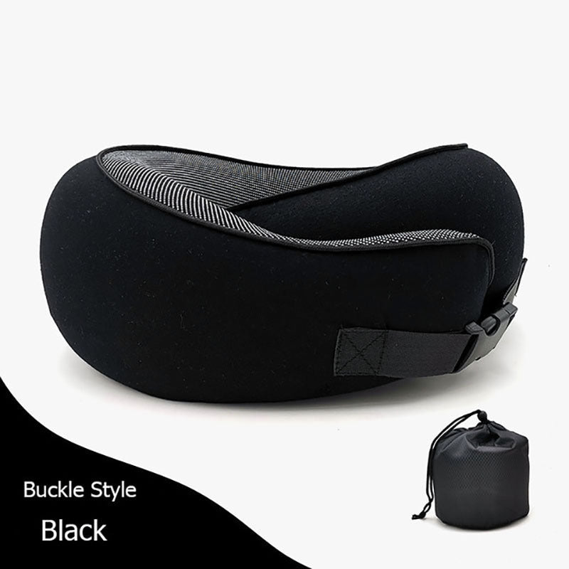 Travel Neck Pillow - Durable U-Shaped Travel Memory Cotton Cushion - Tribe Feel