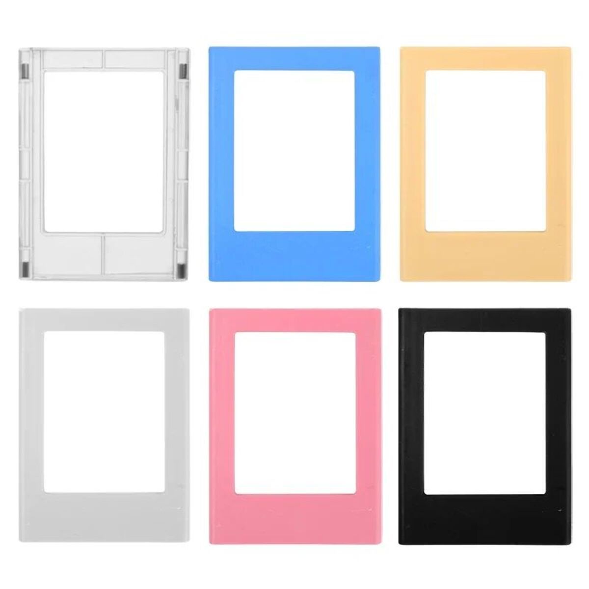 Set of 6 Magnetic Picture Frames – Creative & Colourful Photo Display | Tribe Feel  Travel Gadgets