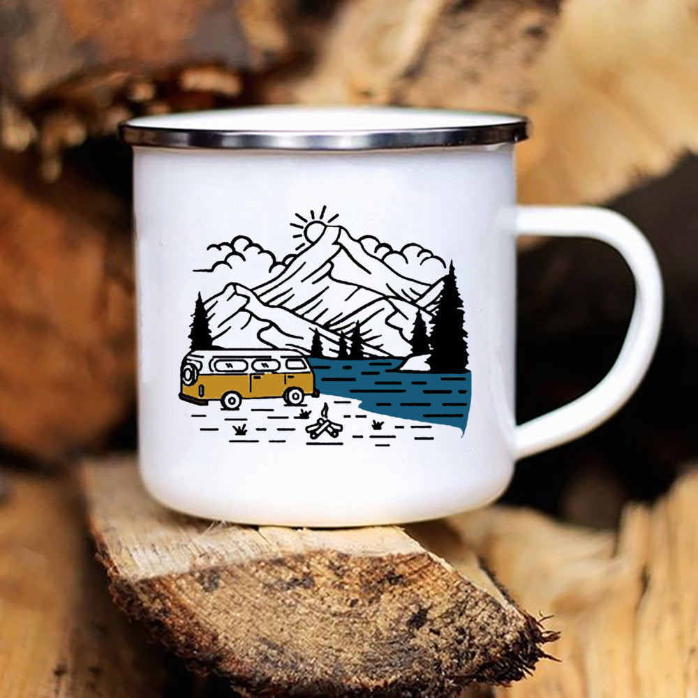 Outdoor & Vanlife Mug – Perfect Travel Gift for Campervan & Camping Lovers | Tribe Feel  Travel Gadgets