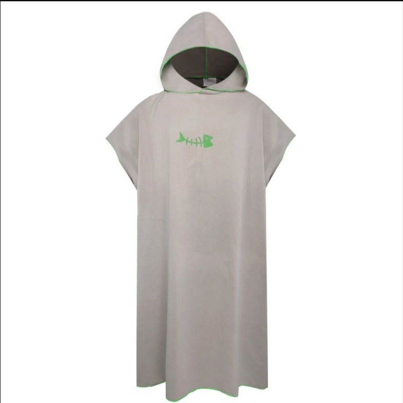 Microfiber Changing Bathrobe – Quick-Dry, Lightweight & Ultra-Absorbent beach towel - Tribe Feel