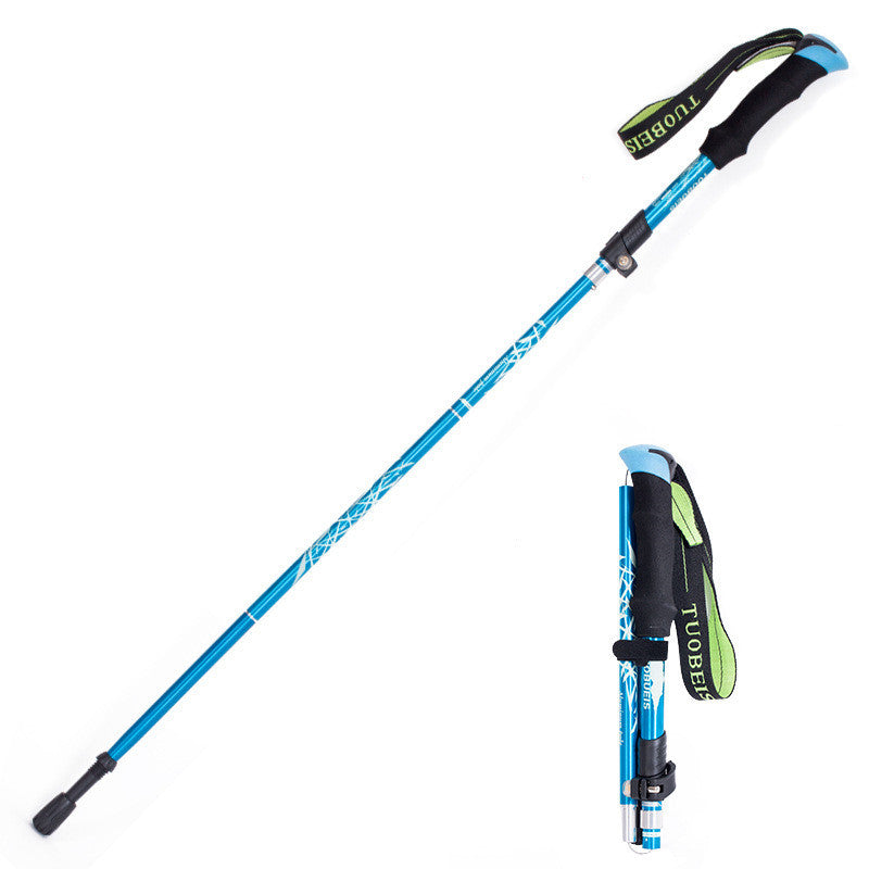 Adjustable Lightweight Walking Poles – Telescopic Trekking Poles for Hiking & Outdoor Adventures -  Outdoor and adventure