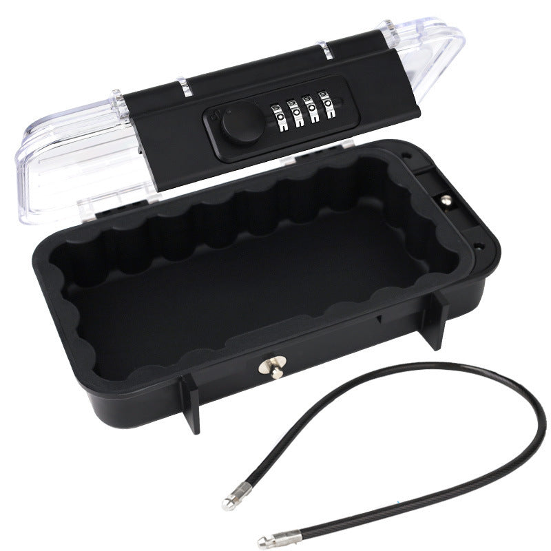 Mini Travel Safe with Combination Lock – Portable Storage Box for Travel Security | Tribe Feel Travel Gadgets