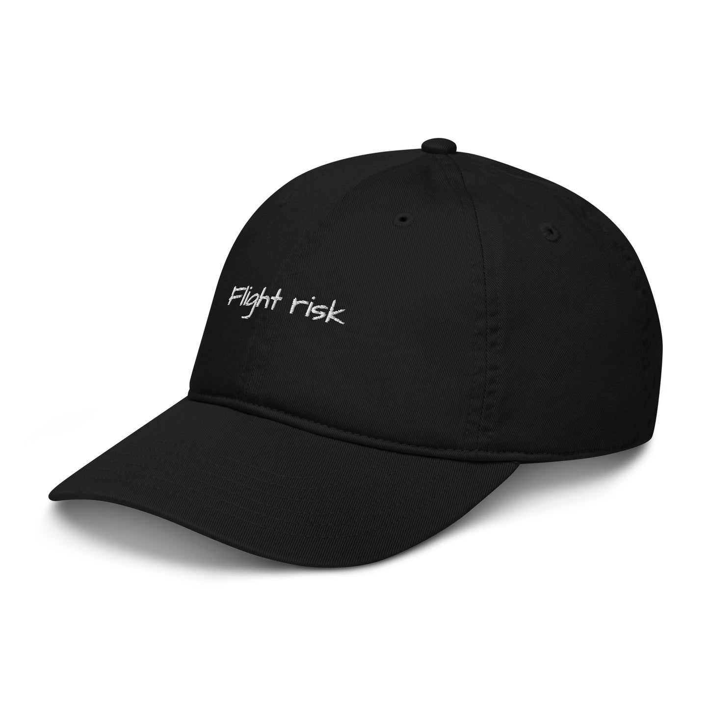 Flight Risk Baseball Cap - Classic Cap for Travellers - Travel Clothing