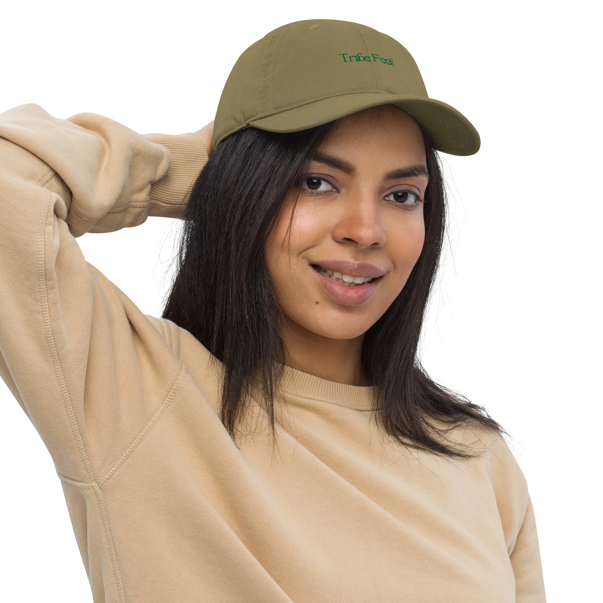 Organic Tribe Feel Embroidered Hat -  Travel Clothing