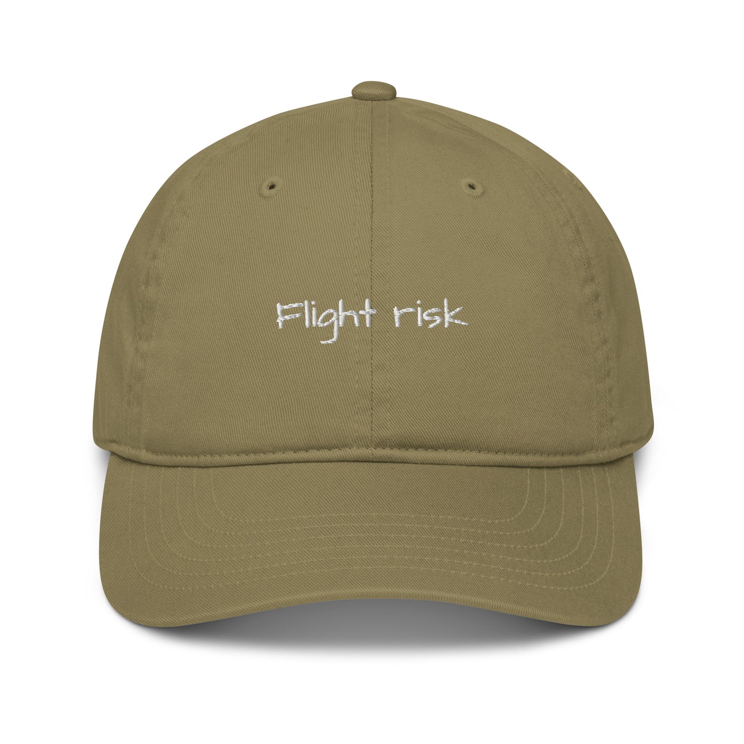 Flight Risk Baseball Cap - Classic Cap for Travellers - Travel Clothing